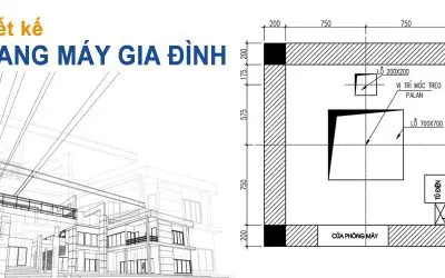 Thiết kế thang máy gia đình và những lưu ý khi xây dựng hố thang máy