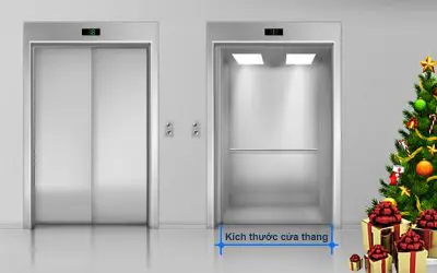 Kích thước cửa thang máy