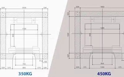 Nên chọn thang máy tải trọng 350kg hay 450kg lắp cho gia đình