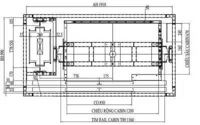 03 kiểu thiết kế thang máy gia đình vách kính, khung thép