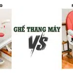 so sánh 2 loại ghế thang máy